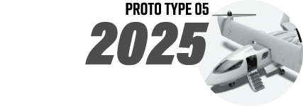 PROTO TYPE 05 2025 Manned Vectored Thrust 有人技術実証機